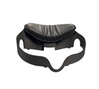 Masque facial en cuir synthétique respirant pour 3 casques - Confortable - Cadre imprimé - Améliore la ventilation - Facile à nettoyer