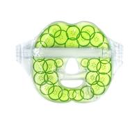 Masque facial en gel froid, glace/compresse chaude avec concombre, pack de relaxation hydratant pour visage, spa pour femmes dormant