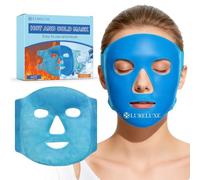 Masque Facial en Gel,Masque Froid Visage en Gel,masque de gel Rafraîchissant pour Visage,Compresse Chaude ou Froide pour Détente Faciale,Soins de la peau Pour Tous Types de Peau