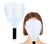 Masque facial en laque - Déflecteur de tondeuses pour le visage, outil de coiffure | Outil de coiffure professionnel antidérapant pour salon de coiffure, lunettes transparentes pour les yeux, outils