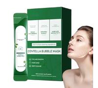 Masque facial en mousse - Soin des bulles - Lingettes hydratantes - Naturellement organique - Raffermissant, apaisant et purifiant