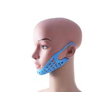 Masque Facial Fin en Silicone, Bande de Lifting V pour Menton | Usage Nocturne à Domicile, Ajustement Facile et Port Confortable, Réutilisable pour Soins Beauté Couleur Aléatoire