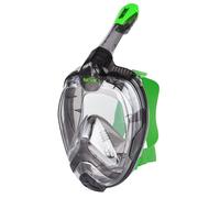 Masque facial intégral Seac Magica noir/lime L/XL