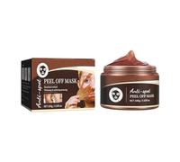 Masque facial pelable raffinant à base de plantes, masque pelable, pour exfolier les peaux mortes et rétrécir les pores (1PCS)