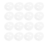 Masque Facial Prédécoupé 100 Pièces Non Tissé pour Soins | Ouvertures Nez Yeux Bouche, Très Absorbant, Adapté la Plupart des Visages, Usage Salon Beauté