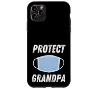 Masque Facial Protect Grandpa pour sensibiliser à la santé publique Coque pour iPhone 11 Pro Max