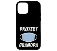 Masque Facial Protect Grandpa pour sensibiliser à la santé publique Coque pour iPhone 12 Mini
