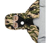 Masque facial respirant et sûr au design coupe-vent intégré pour les sites industriels et les environnements sablonneux, capots de soudage, tissu résistant au sable