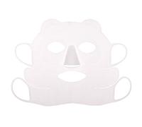 Masque Facial Réutilisable Silicone Panda Oreille-crochet Couverture Hydratant Visage Beauté Empêchent L'outil D'évaporation Sérum Vapeur Imperméable Beautity Froid Poche Glace Gel Thérapie