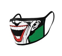 Masque facial sous licence Pyramid Dc Comics - Joker Vert TU
