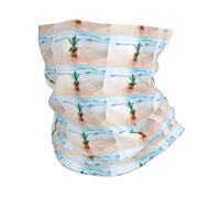Masque facial style bandeau, bandeau de sport à motif ananas by The Sea, adapté pour les voyages, le ski et le cyclisme.