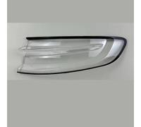 Masque Feux Arrière Voiture Boîtier Feu D'avertissement Arrière Coque Feu Arrière En Verre Transparent Lentille Feux Stop Compatible Avec Pour Macan 2018-2021 2022 2023(Outer Right)