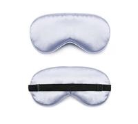 Masque for les yeux en soie Pure, 1 pièce, masque de sommeil naturel, ombre for les yeux, Patch for les yeux, for femmes et hommes, bandeau doux et Portable, Patch for les yeux de voyage(Color-11)