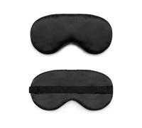 Masque for les yeux en soie Pure, 1 pièce, masque de sommeil naturel, ombre for les yeux, Patch for les yeux, for femmes et hommes, bandeau doux et Portable, Patch for les yeux de voyage(Color-2)