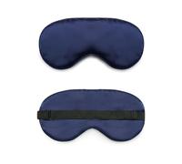 Masque for les yeux en soie Pure, 1 pièce, masque de sommeil naturel, ombre for, Patch for, for femmes et hommes, bandeau doux Portable, for voyage(Color-1)