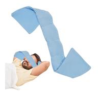 Masque for les yeux lesté, masque de sommeil, cache-yeux lesté, cache-œil bloquant la lumière for adultes, for le sommeil nocturne, la méditation, les voyages ou la sieste(Blau)