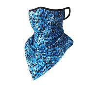 Masque Foulard Triangle Cyclisme, Sportif Foulard Triangle à Attaches d'Oreille Homme & Femme, Couvre-Visage Protection Solaire Extérieur, Pêche Extérieure, Course, Cagoule, Capuche, Cagoule