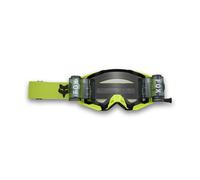 §Masque Cross FOX Airspace Roll Off Jaune Fluorescent§