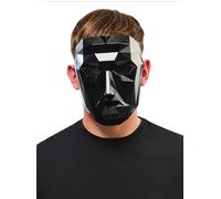 Masque Front Man Noir Squid Games Netflix Accessoire De Déguisement Pour Adultes