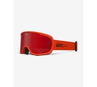 Masque Giro Cruz Stacked orange avec lentille Amber Scarlet