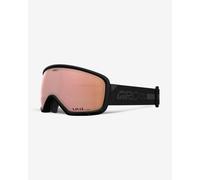 Masque Giro Millie Rails noir avec lentille VIVID Rose Gold