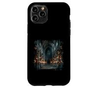 Masque Gothique pour Salle de Bal masqué avec scène de cathédrale Coque pour iPhone 11 Pro