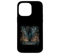 Masque Gothique pour Salle de Bal masqué avec scène de cathédrale Coque pour iPhone 14 Pro Max