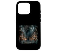 Masque Gothique pour Salle de Bal masqué avec scène de cathédrale Coque pour iPhone 16 Pro