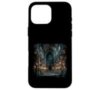 Masque Gothique pour Salle de Bal masqué avec scène de cathédrale Coque pour iPhone 16 Pro Max