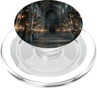 Masque Gothique pour Salle de Bal masqué avec scène de cathédrale PopSockets PopGrip pour MagSafe