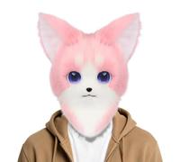 Masque Halloween à tête d'animal Accessoires de Fête et Couvre-Chef Cosplay | Masque de déguisement d'animal tête entière Halloween pour Adulte, Spectacle sur Scène, Mascarade, Théâtre et Fête