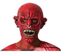 Masque Halloween Démon rouge
