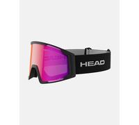 Head - Masque de ski - Neves Pro 5K Red Black en Silicone - Taille L - Noir Noir L
