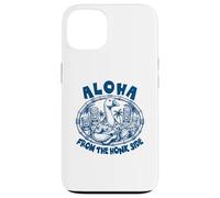 Masque Humoristique Aloha Hawaii Tiki Oie Pun Hawaii Lover Coque pour iPhone 13