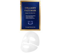Masque hydratant pour le visage - Hydratation intensive, coupe ergonomique avec dépôt, extraits de riches en vitamines, effet lumineux immédiat, soin de la peau pour spa et voyage