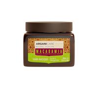 Masque Hydratant Réparateur Macadamia & Argan 500 ml - Nutrition intense, anti-casse & anti-fourches, soin capillaire pour cheveux secs et abîmés, gamme Macadamia
