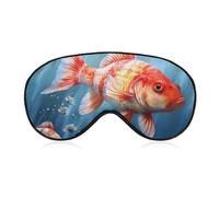 Masque œil de poisson, masque de sommeil latéral, bandeau léger, masque de sommeil, coussinet nasal et bande élastique pour enfants, femmes et hommes
