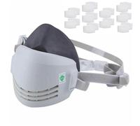 Masque Industriel réutilisable de Masque de Protection de respirateur de Peinture de Produit Chimique Anti-poussière (Masque Anti-poussière en Caoutchouc 1pcs)