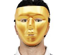 Masque intégral de bal masqué, tendance et réutilisable pour homme, sangle élastique pour performance sur scène, carnaval, jeu de rôle, anquet, bal de fin d'année, homme et enfant