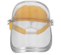 Masque Intégral de Protection en Maille Acier Inoxydable pour Meulage | Bouclier Respirant Haute Transparence, Dissipation Thermique, Compatible Casque de Sécurité