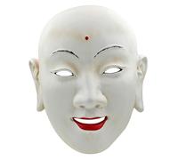 Masque intégral en GFRP pour bal masqué - Pour Halloween, danse, fête - Blanc