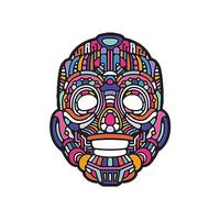 Masque intégral en latex contrôlé par la voix pour Halloween, carnaval, fête, accessoires 2026