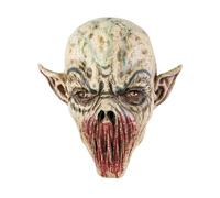 Masque intégral en latex pour adulte, parfait pour Halloween (Démon sans bouche)