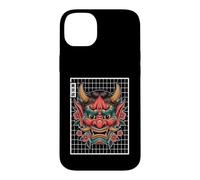 Masque Japonais pour Le démon Hannya Oni Yokai Oni Coque pour iPhone 14 Plus