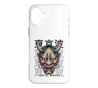Masque Japonais pour Le démon Hannya Oni Yokai Oni Coque pour iPhone 16 Plus
