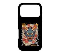 Masque Japonais pour Le démon Hannya Oni Yokai Oni Coque pour iPhone 17 Pro