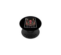 Masque Japonais pour Le démon Hannya Oni Yokai Oni PopSockets PopGrip Adhésif