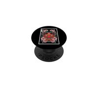 Masque Japonais pour Le démon Hannya Oni Yokai Oni PopSockets PopGrip Adhésif