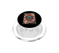 Masque Japonais pour Le démon Hannya Oni Yokai Oni PopSockets PopGrip pour MagSafe