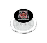 Masque Japonais pour Le démon Hannya Oni Yokai Oni PopSockets PopGrip pour MagSafe
